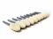 Набір йоржиків для полірування M-Carbo Bullet Shaped Felt Polishing Bits - 10 Pack