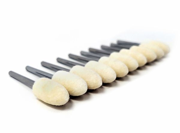 Набір йоржиків для полірування M-Carbo Bullet Shaped Felt Polishing Bits - 10 Pack