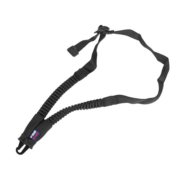 Ремінь збройовий FAB Defense Bungee одноточковий чорний