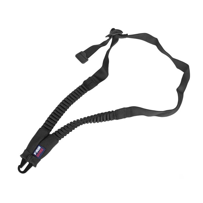 Ремінь збройовий FAB Defense Bungee одноточковий чорний