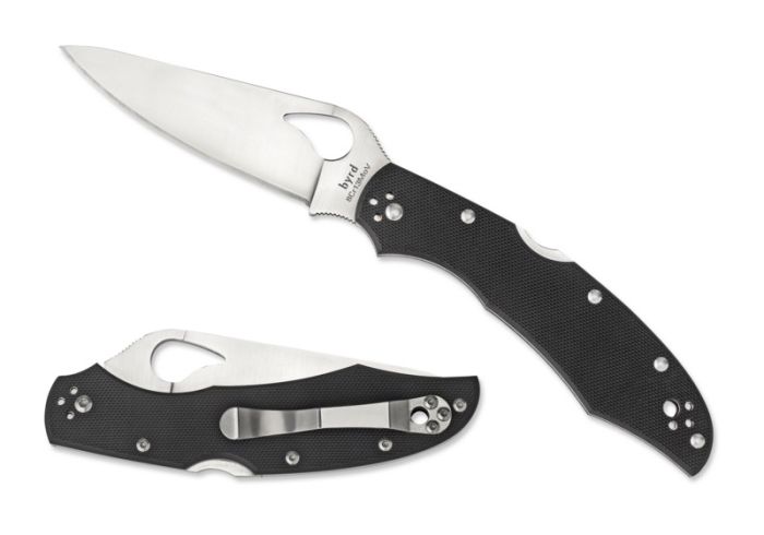Ніж складаний Spyderco Byrd Cara Cara2 G-10 Black (BY03GP2)