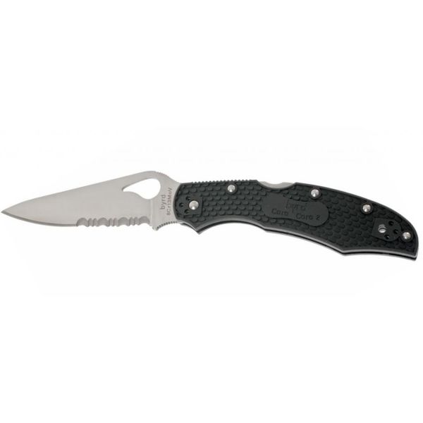 Ніж складаний Spyderco Byrd Cara Cara2 FRN Black (BY03PSBK2)