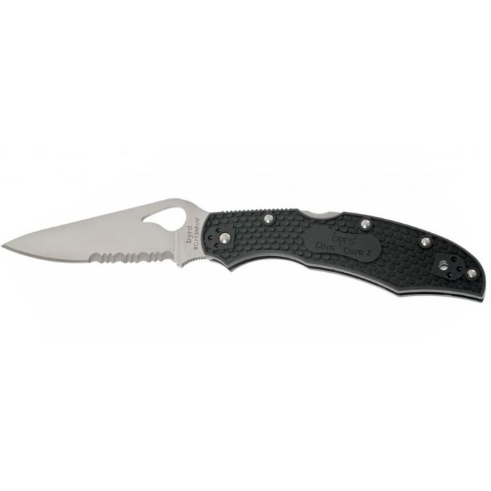 Ніж складаний Spyderco Byrd Cara Cara2 FRN Black (BY03PSBK2)