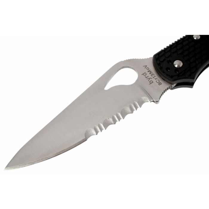 Ніж складаний Spyderco Byrd Cara Cara2 FRN Black (BY03PSBK2)