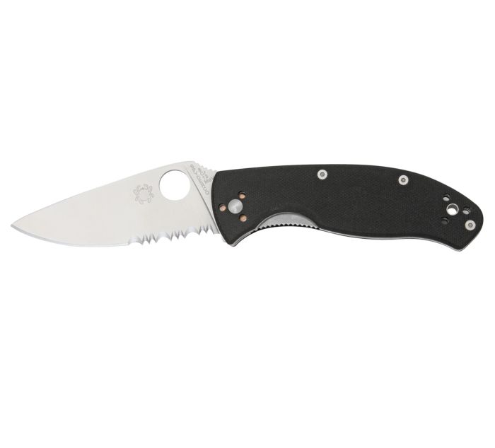 Ніж складаний Spyderco Tenacious Half Serrated C122GPS