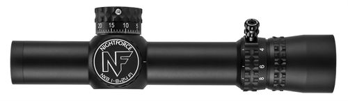 Приціл Nightforce NX8 1-8x24 F1 ZeroS 0.2Mil сітка FC-Mil з підсвічуванням