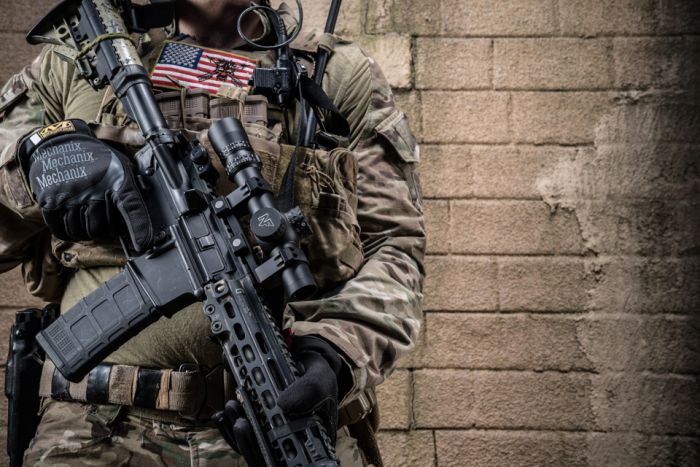 Приціл Nightforce NX8 1-8x24 F1 ZeroS 0.2Mil сітка FC-Mil з підсвічуванням