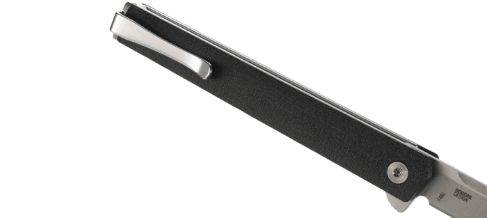 Ніж складаний CRKT CEO Liner Lock Flipper GRN 7097 Black