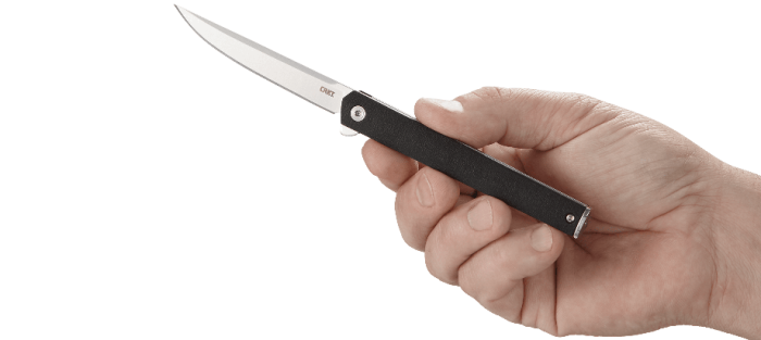 Ніж складаний CRKT CEO Liner Lock Flipper GRN 7097 Black