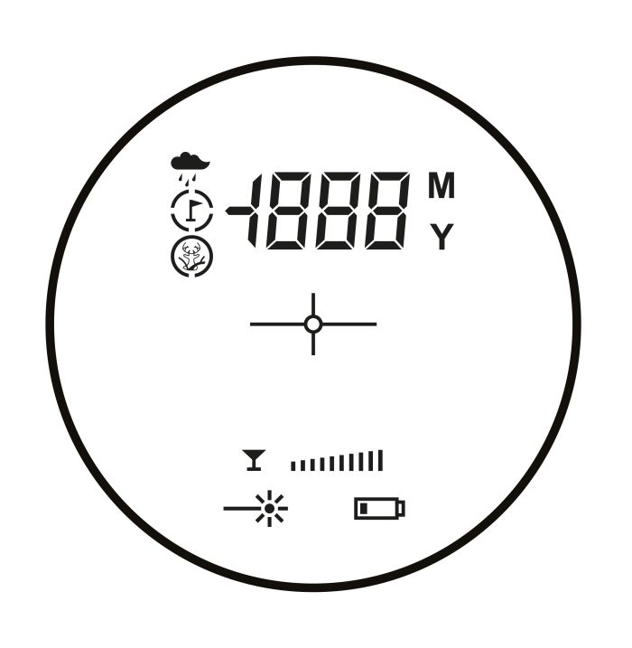Далекомір лазерний Hawke LRF LCD 6x25 800 м (41022)
