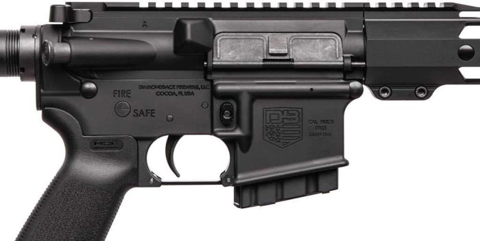 Комісійний карабін Diamondback DB15 кал .223 Rem 16" M-LOK Black