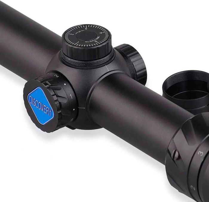 Приціл Discovery Optics ED 1-6x24 IRFFP (30 мм, підсвічування)