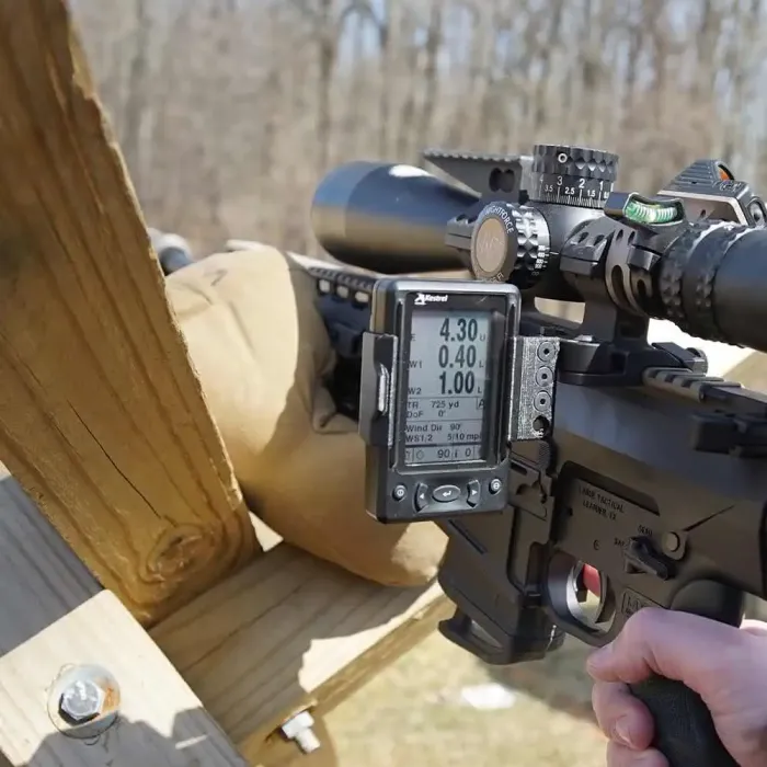 Екран Kestrel HUD з управлінням
