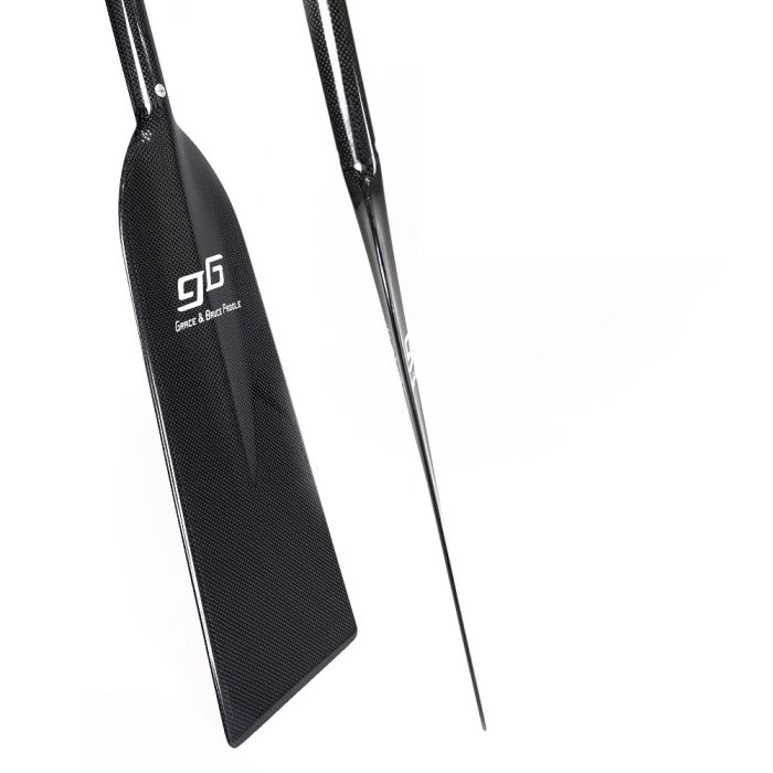 Весло Garce Bruce Paddle Carbon для веслування на човнах Дракон з регулюванням довжини Black