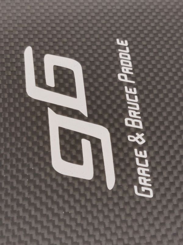 Весло Garce Bruce Paddle Carbon для веслування на човнах Дракон з регулюванням довжини Black