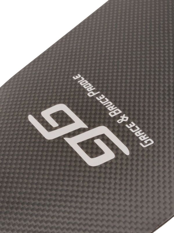 Весло Garce Bruce Paddle Carbon для веслування на човнах Дракон з регулюванням довжини Black