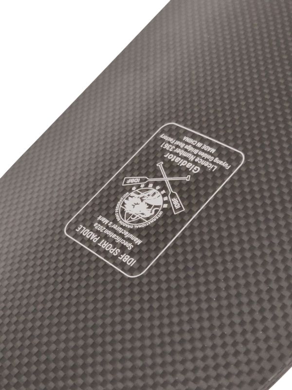 Весло Garce Bruce Paddle Carbon для веслування на човнах Дракон з регулюванням довжини Black