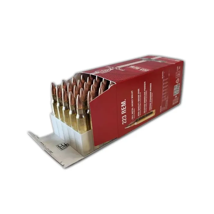 Набій нарізний Fiocchi кал. 223 Rem FMJ 62gr (70A10300)