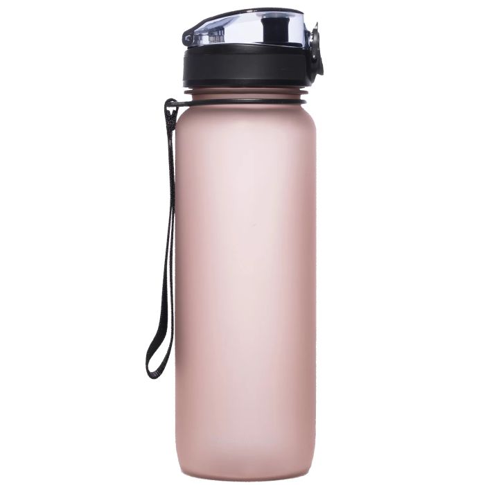 Багаторазова пляшка для води Uzspace Colorful Frosted-Tritan 800 мл 3053 (колір - рожевий)