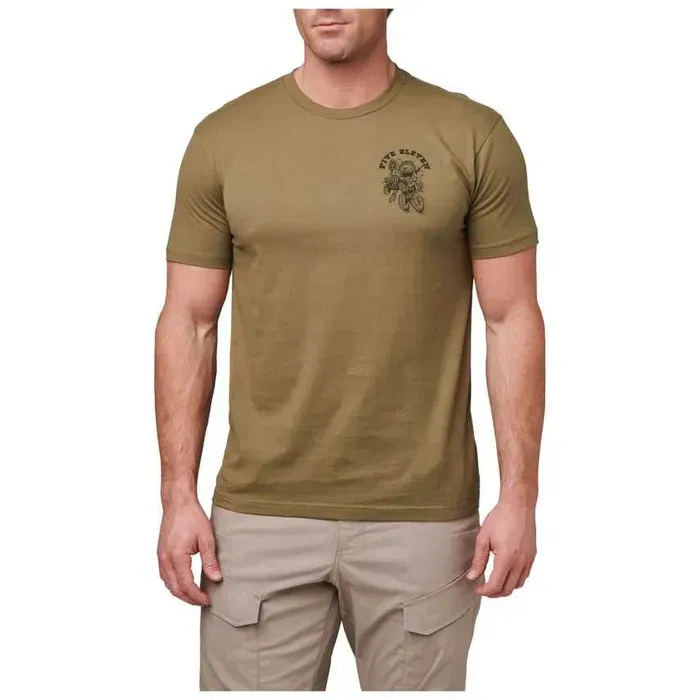 Футболка 5.11 Tactical Crazy Willy Tee Military Green