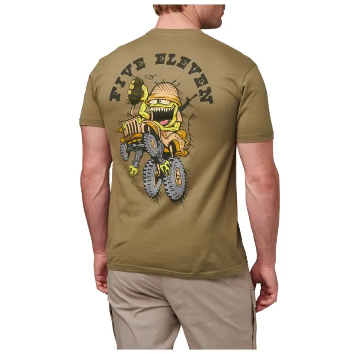 Футболка 5.11 Tactical Crazy Willy Tee Military Green