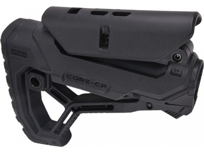 Приклад FAB Defense GL-CORE CP з упором під щоку для AR15/M1G/M4 (колір - чорний)