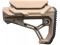 Приклад FAB Defense GL-CORE CP з упором під щоку для AR15/M1G/M4 (колір - койот)