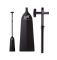 Весло Garce Bruce Paddle Carbon для веслування на човнах Дракон з регулюванням довжини Black