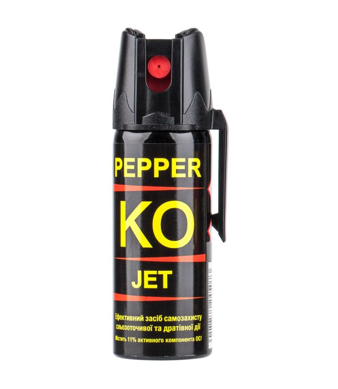 Газовий балончик Ballistol Pepper KO Jet струменевий 50 мл