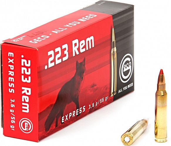 Патрон GECO Express кал. 223 Rem куля Express маса 3,6 г