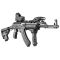 Приклад FAB Defense GK-MAG Survival Buttstock з магазином на 10 набоїв AK47/АК74/Сайга Black