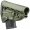 Приклад FAB Defense GK-MAG Survival з магазином на 10 набоїв 7.62х39 для АК (колір - зелений)