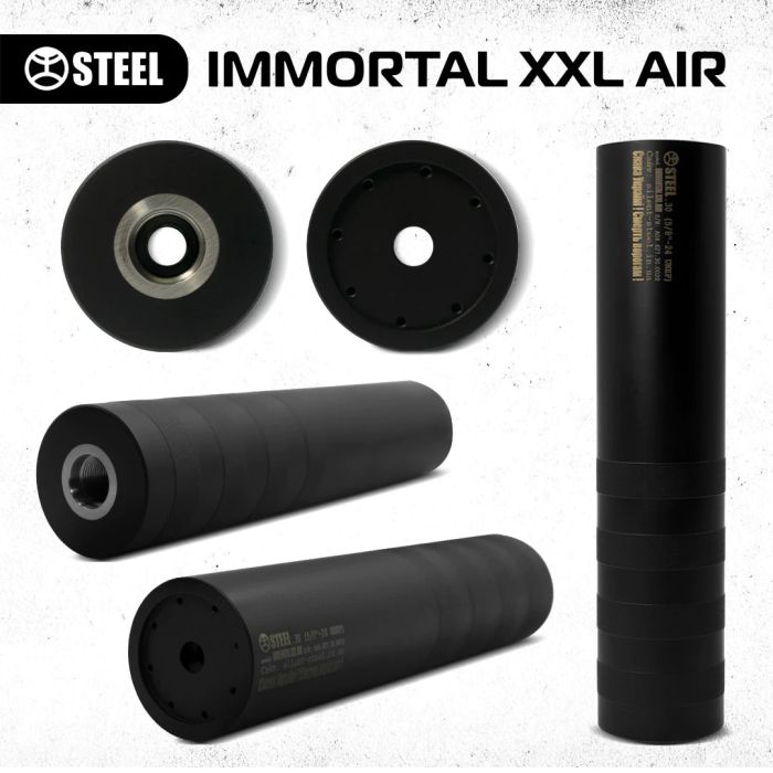 Глушник Steel Immortal XXL Air 6.5 Creedmoor
