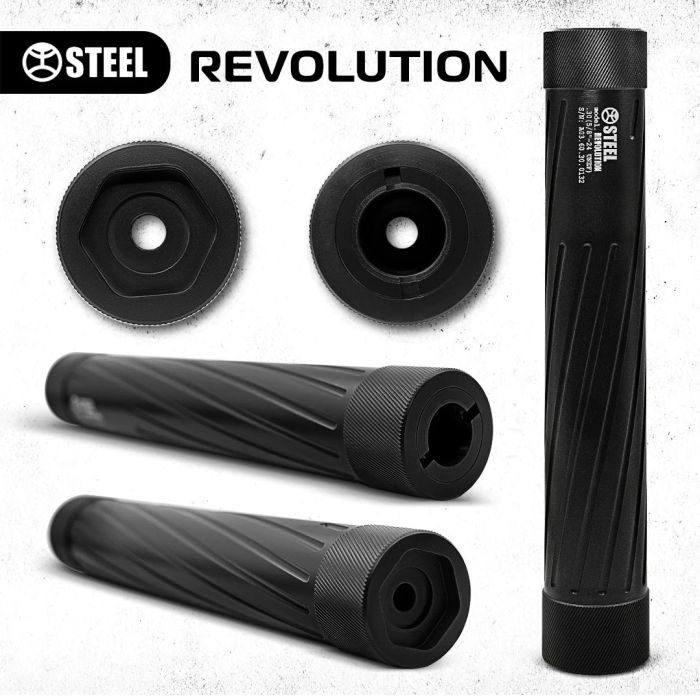 Глушник STEEL Revolution 2 .243