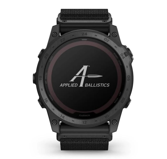 Годинник тактичний Garmin Tactix 7 Pro Solar Ballistics Edition чорний з нейлоновим ремінцем