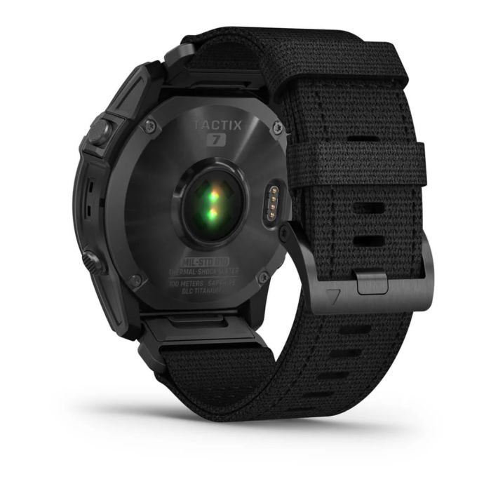 Годинник тактичний Garmin Tactix 7 Pro Solar Ballistics Edition чорний з нейлоновим ремінцем