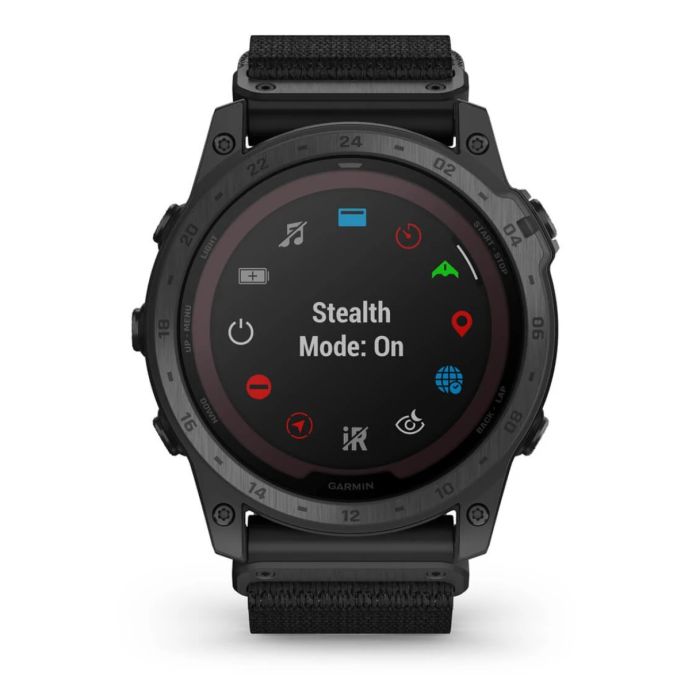 Годинник тактичний Garmin Tactix 7 Pro Solar Ballistics Edition чорний з нейлоновим ремінцем