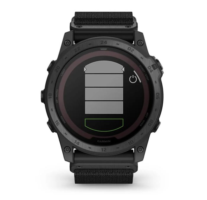 Годинник тактичний Garmin Tactix 7 Pro Solar Ballistics Edition чорний з нейлоновим ремінцем