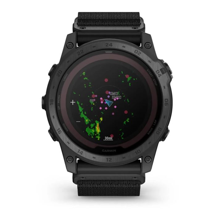 Годинник тактичний Garmin Tactix 7 Pro Solar Ballistics Edition чорний з нейлоновим ремінцем