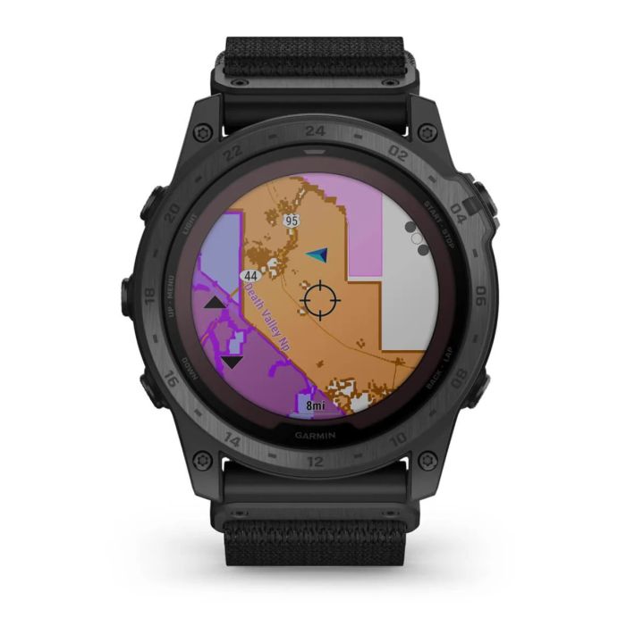 Годинник тактичний Garmin Tactix 7 Pro Solar Ballistics Edition чорний з нейлоновим ремінцем