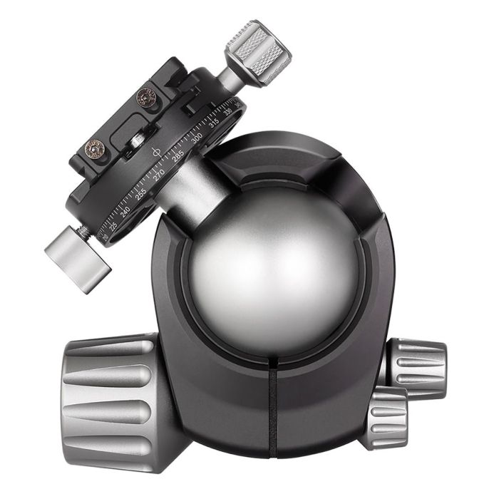 Головка штативна Leofoto LH-55R+NP-60 шарова із затискачем ARCA (шар - 55 мм)