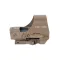 Коліматорний приціл Holosun HS510C-FDE Open Reflex 1× MRS 2/65 MOA з сонячною панеллю та QD-кріпленням Picatinny