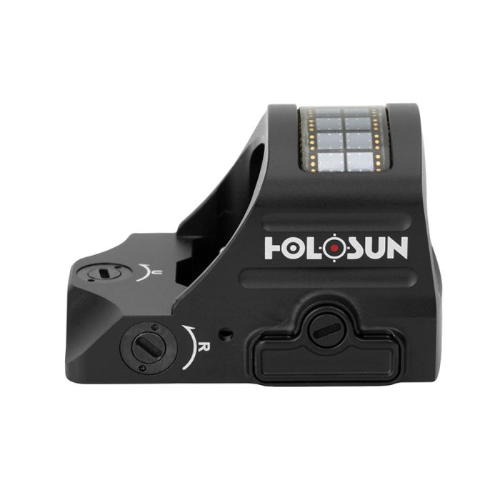 Коліматорний приціл Holosun Open Reflex HS407C X2 2 MOA з сонячною батареєю