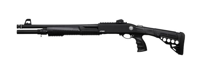 Рушниця мисливська Huglu Atrox Tactic Black Telescopic Stock кал.12 / 46 см