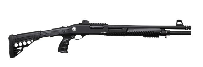 Рушниця мисливська Huglu Atrox Tactic Black Telescopic Stock кал.12 / 46 см