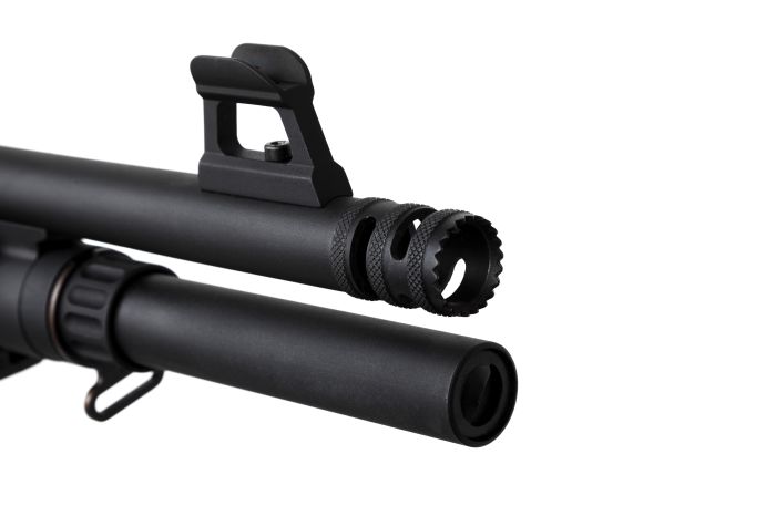 Рушниця мисливська Huglu Atrox Tactic Black Telescopic Stock кал.12 / 46 см