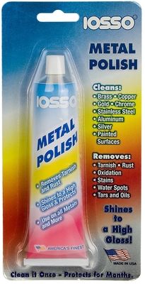 Паста Iosso Metal Polish для полірування 85 г