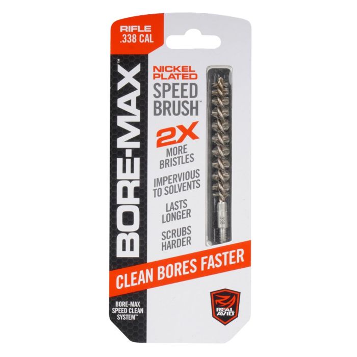Йорж Real Avid Bore-Max Speed Brush кал. 338 бронза 8/32 M (AVBMSB338)