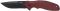 Ніж складаний CRKT Shenanigan Maroon K800RKP
