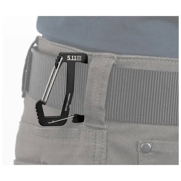 Карабін 5.11 Tactical Hardpoint B175 Carabiner Black